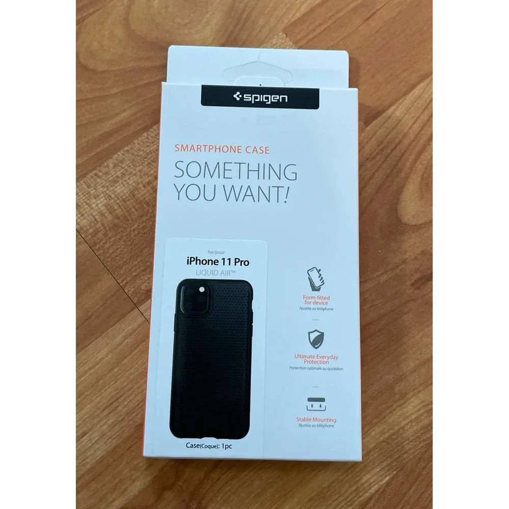 Spigen‎ I Phone 11 Pro Black Cell Phone Cover